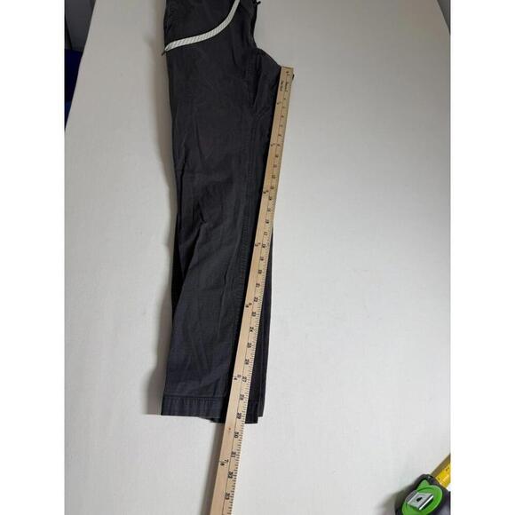 Vuori Pants Mens Medium Gray Climbing Ripstop Tapered Slim Drawstring Zip Pocket - Picture 7 of 7